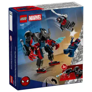LEGO Marvel 76337 Miles Morales Mech vs. Spider-Man 2099 135 Pcs miniatura 4